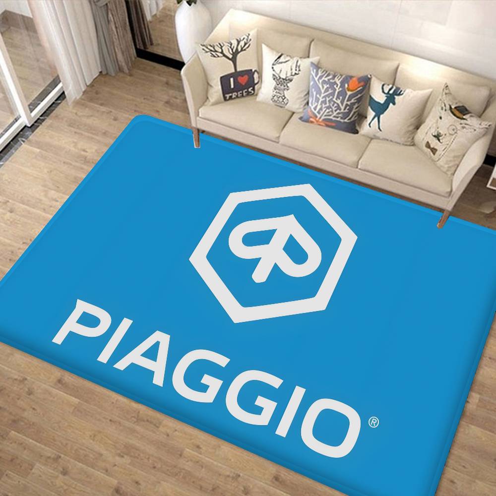 P-Piaggio Logo Floor Mat Recta - Home Decor Logo review and price