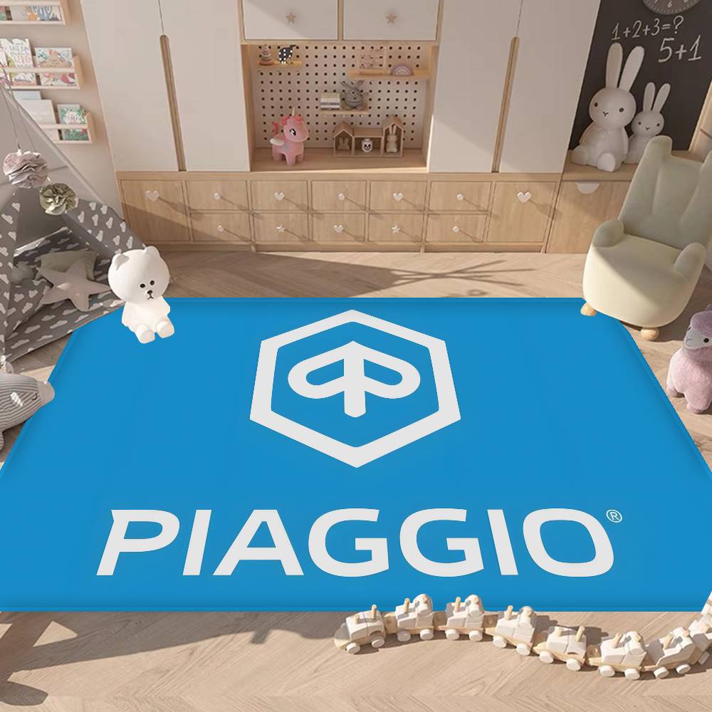 P-Piaggio Logo Floor Mat Recta - Home Decor Logo review and price