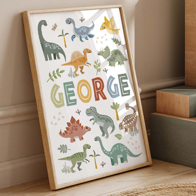 Jurassic Period Dinosaur Wall  - Home Decor Japandi review and price