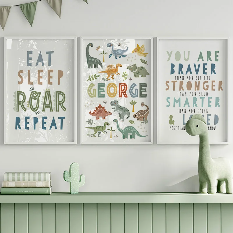 Jurassic Period Dinosaur Wall  - Home Decor Japandi review and price