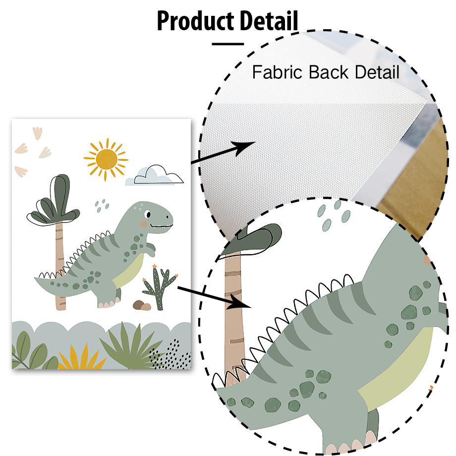 Jurassic Period Dinosaur Wall  - Home Decor Japandi review and price