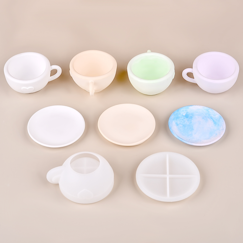 3D Tea Cup Love Silicone Mold  - Home Decor Handicraft review and price