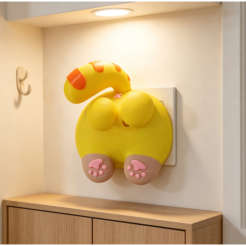 Cute Cat Butt Light Switch Cov - Home Decor Wall Panels review and price