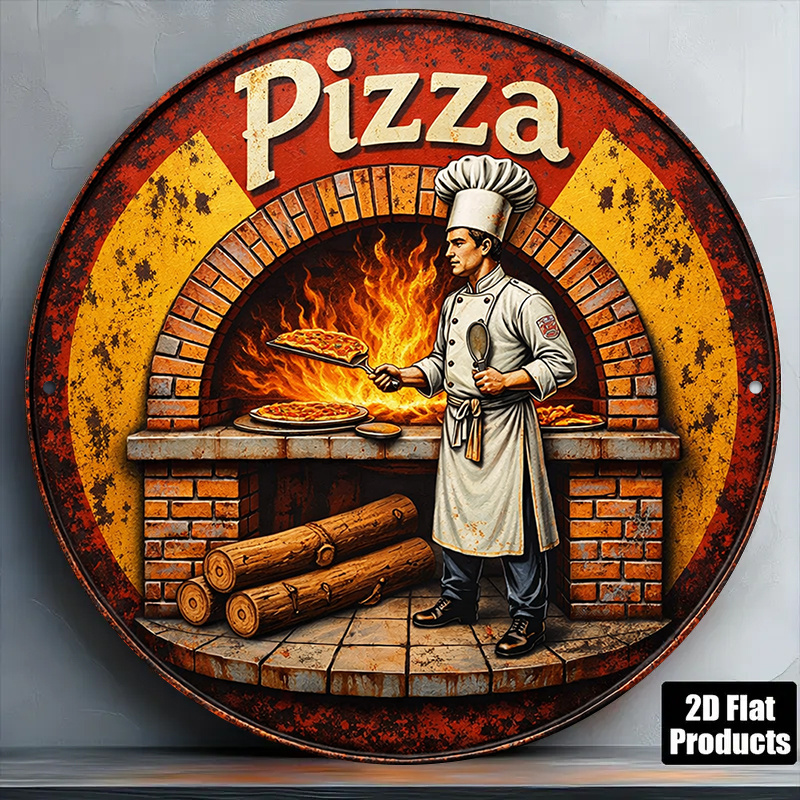 2D Retro Metal Sign, Vintage P - Home Decor Kolkata review and price