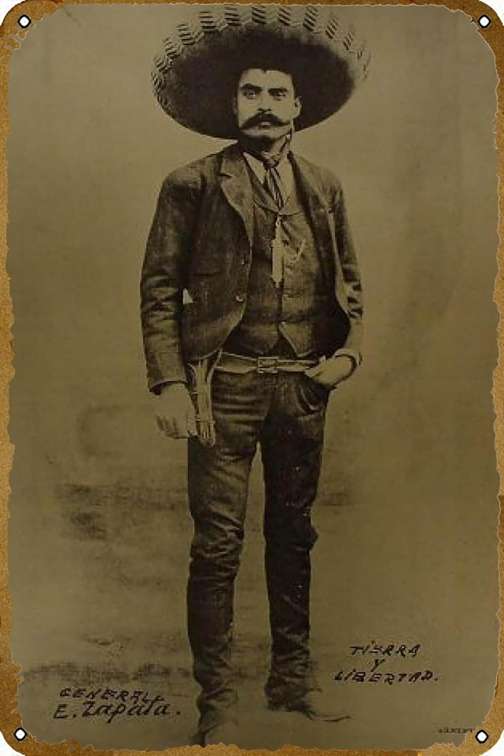 EMILIANO ZAPATA poster ZICO-17 - Home Decor Logo review and price
