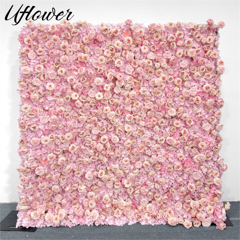 Uflower Pink Rose Hydrangea Cl - Home Decor Event review and price
