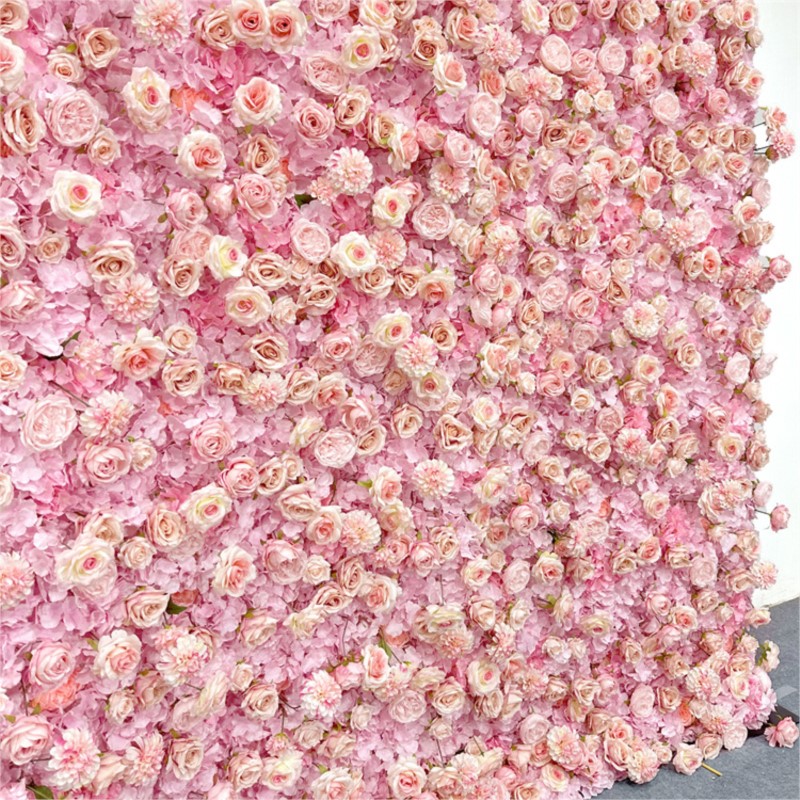 Uflower Pink Rose Hydrangea Cl - Home Decor Event review and price