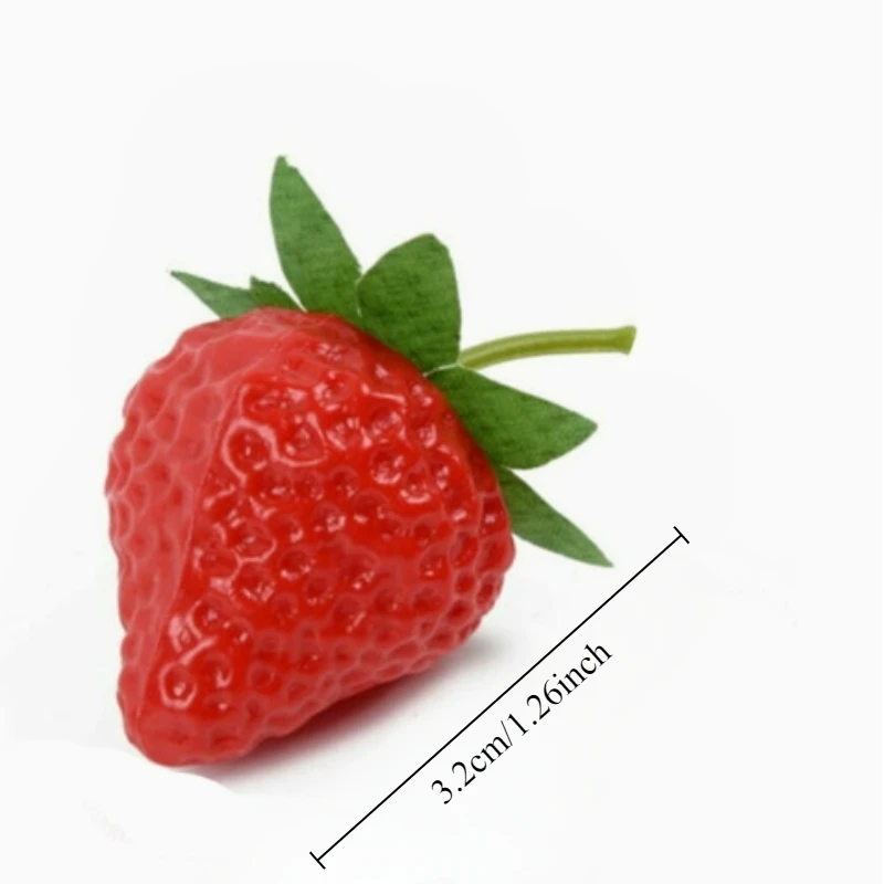 10/20pcs Simulation strawberry - Home Decor Scrap review and price