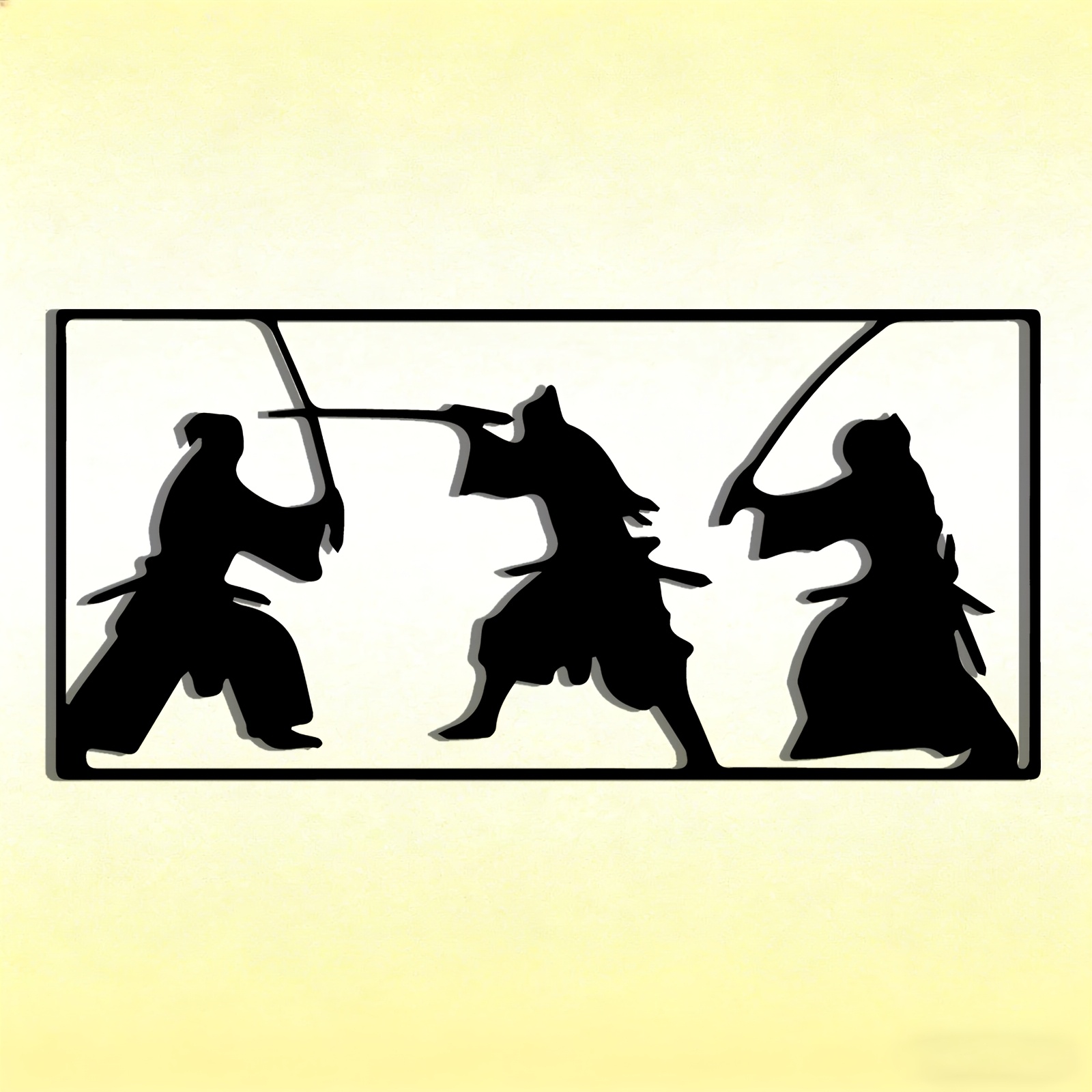 BRAND Samurai Sword Iron Wall  - Home Decor Brand review and price