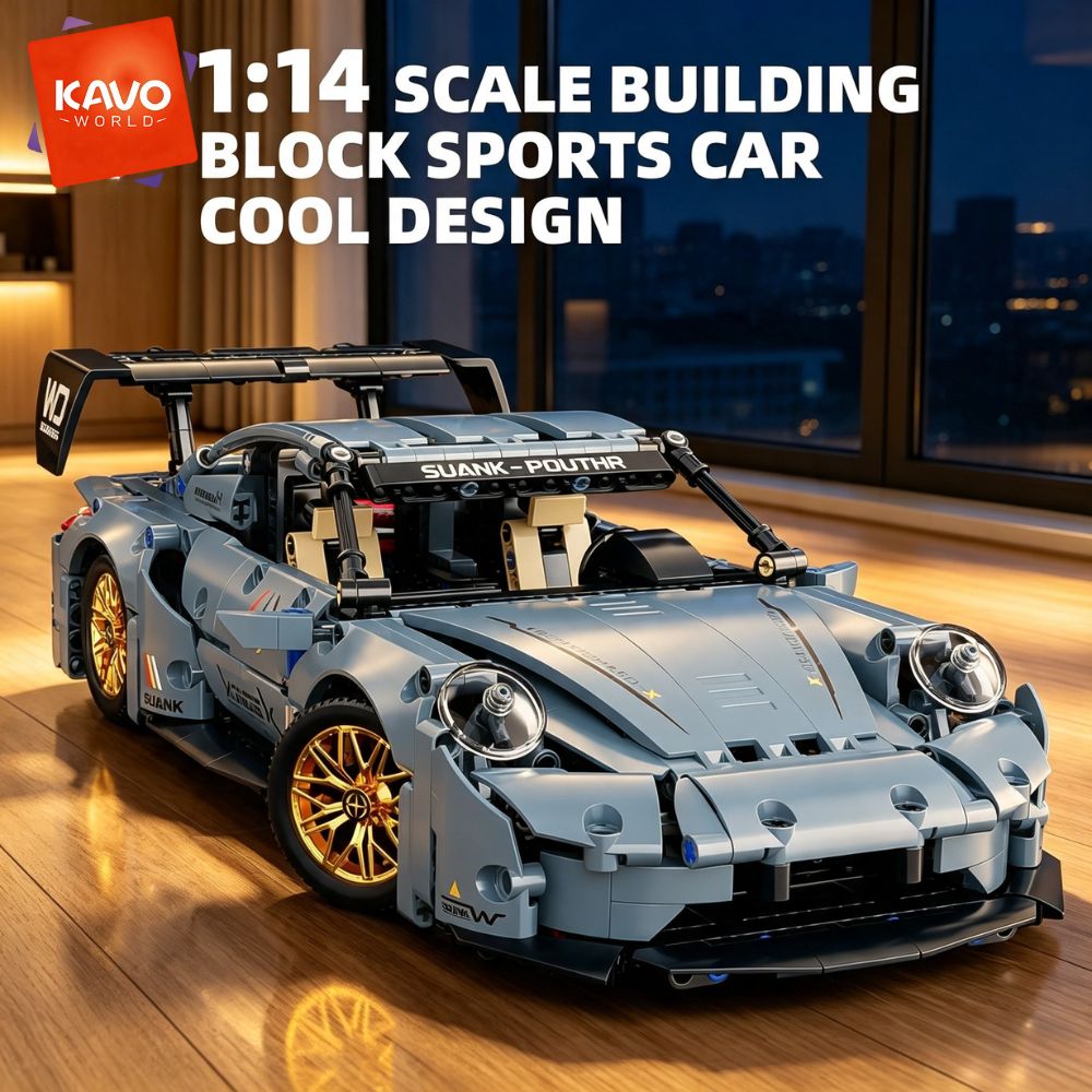 KAVOWORLD 973pcs Cool Toys Bui - Home Decor On Wheels review and price