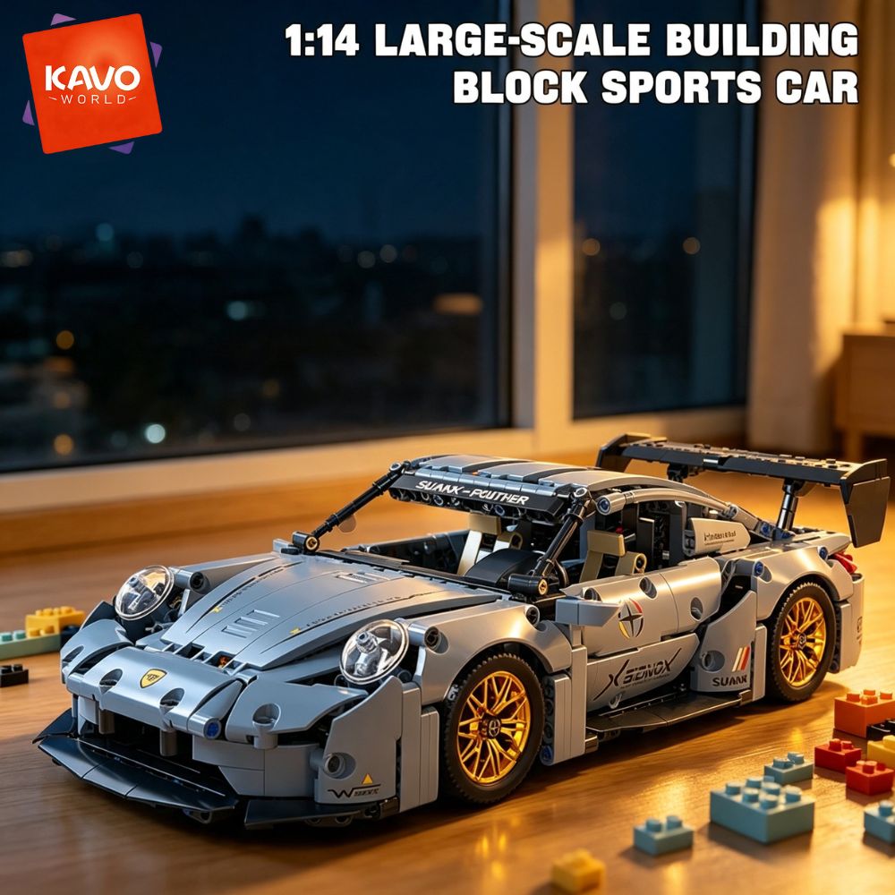 KAVOWORLD 973pcs Cool Toys Bui - Home Decor On Wheels review and price
