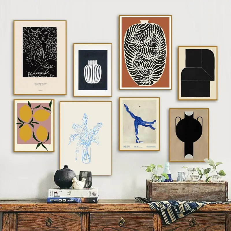 Abstract Minimalism Lemon Vase - Home Decor Japandi review and price