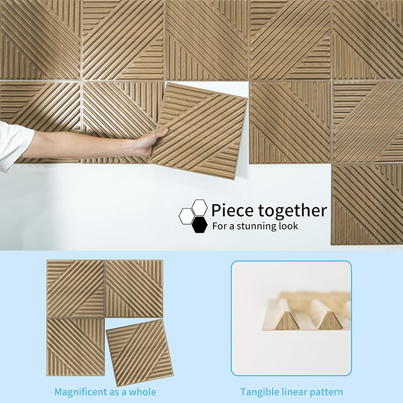 12 Pcs  3D Wall Panel 30x30cm  - Home Decor Wall Panels review and price