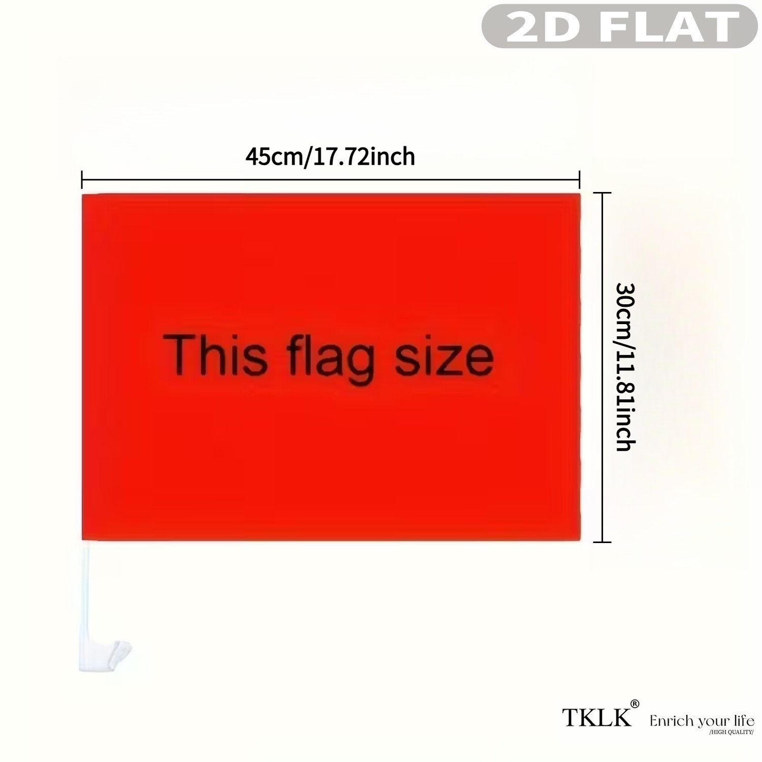 1pc / 5pcs Customize Car Flag  - Home Decor Fabric review and price