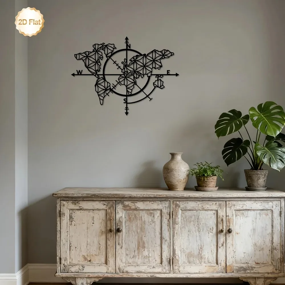Brand Metal Wall Art Iron Comp - Home Decor Brand review and price