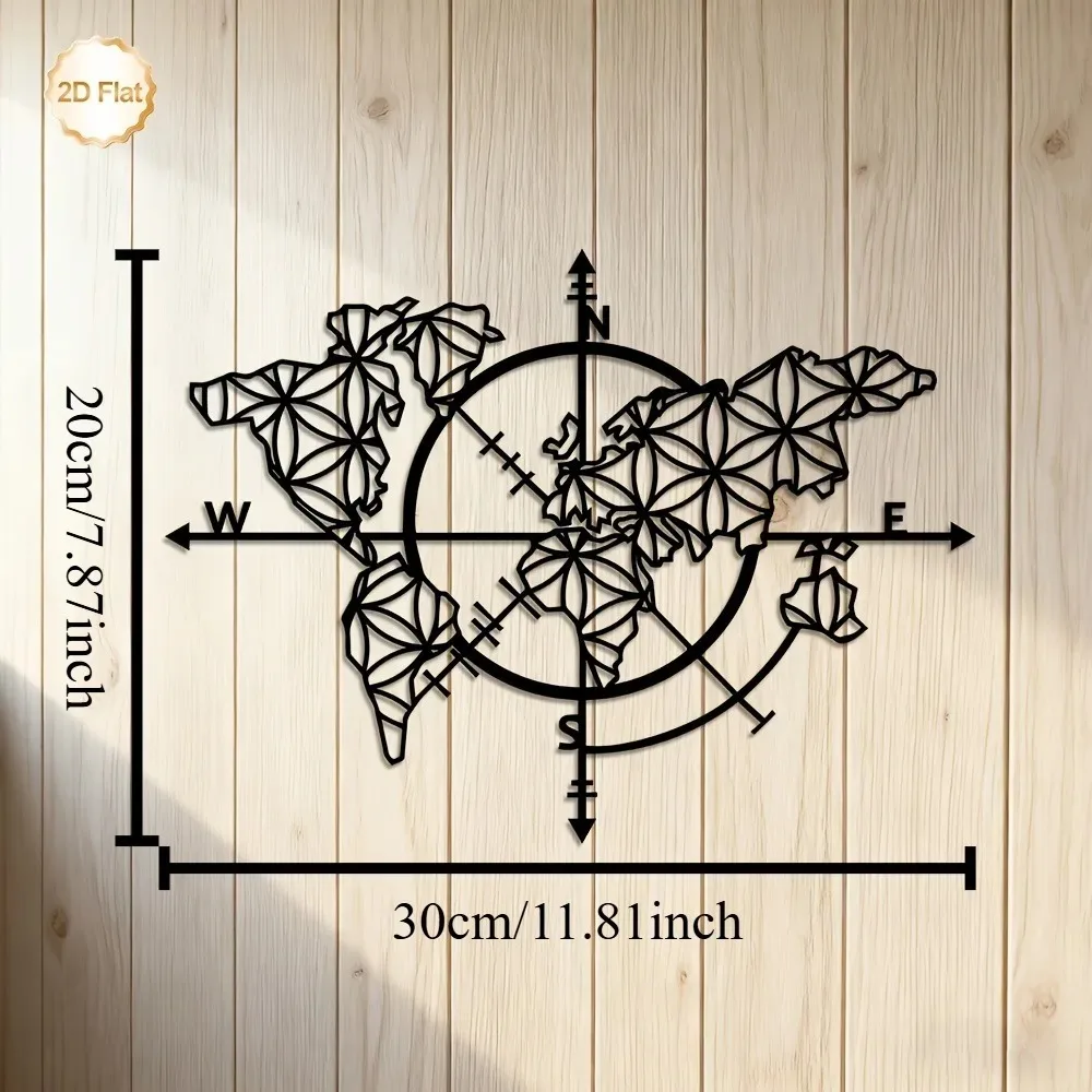 Brand Metal Wall Art Iron Comp - Home Decor Brand review and price
