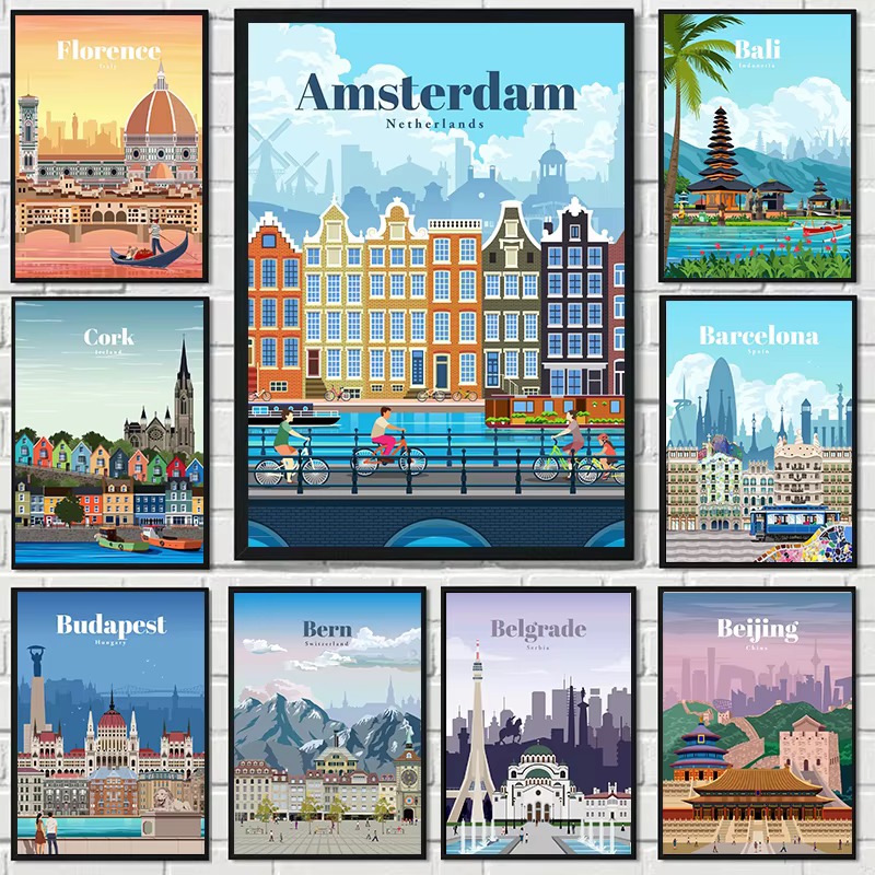 Diamond Painting Amsterdam Tok - Home Decor London review and price